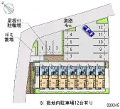 ★手数料０円★高砂市米田町島　月極駐車場（LP）